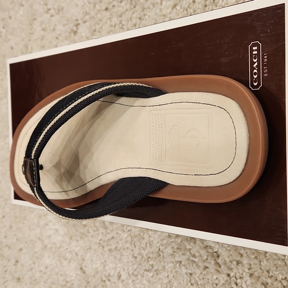 Men's COACH Morrison Signature Flip Flops size 11 - Picture 6 of 13